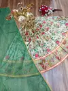 Pc 379 Kalamkari Printed Designer Malhari Silk Lehenga Choli Wholesale Online